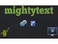MightyText for Android lets you view, send SMS from any computer