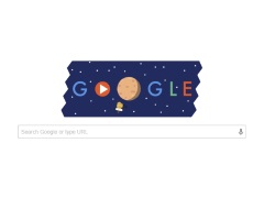 Pluto Flyby on Tuesday Marked by Google Doodle