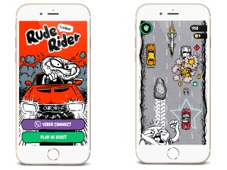 Viber Launches Rude Rider Racing Game