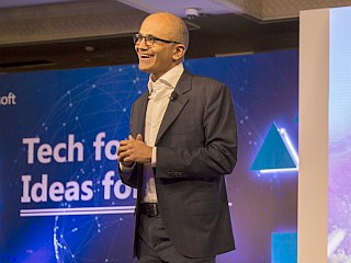 Microsoft CEO Talks About Technology's Transformative Power at Delhi Event