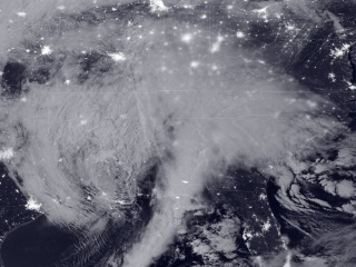 Nasa Captures Massive US East Coast 'Snowzilla' From Space