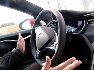 What It Feels Like to Drive a Tesla on Autopilot