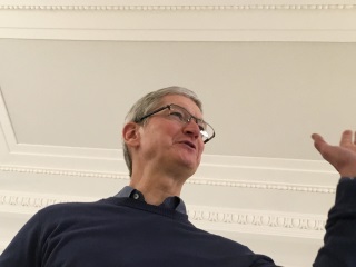 Tim Cook Repeats Support for Not Giving Governments Backdoors to Encryption