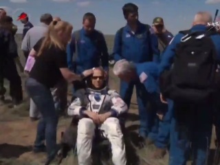 Three Astronauts Touch Down After 6 Months in Space