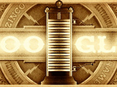 Alessandro Volta Google Doodle Commemorates His 270th Birth Anniversary