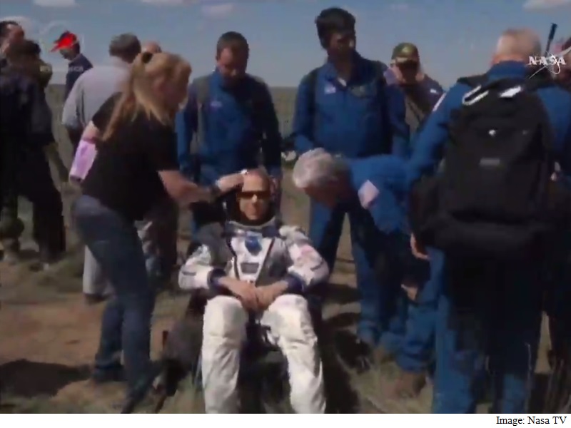 Three Astronauts Touch Down After 6 Months in Space
