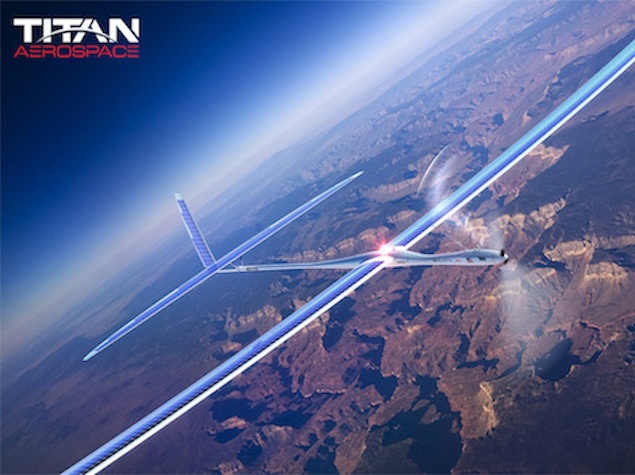 Facebook looking to buy Titan Aerospace for Internet-providing drones: Report