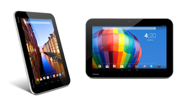 Toshiba launches three 10.1-inch Android tablets