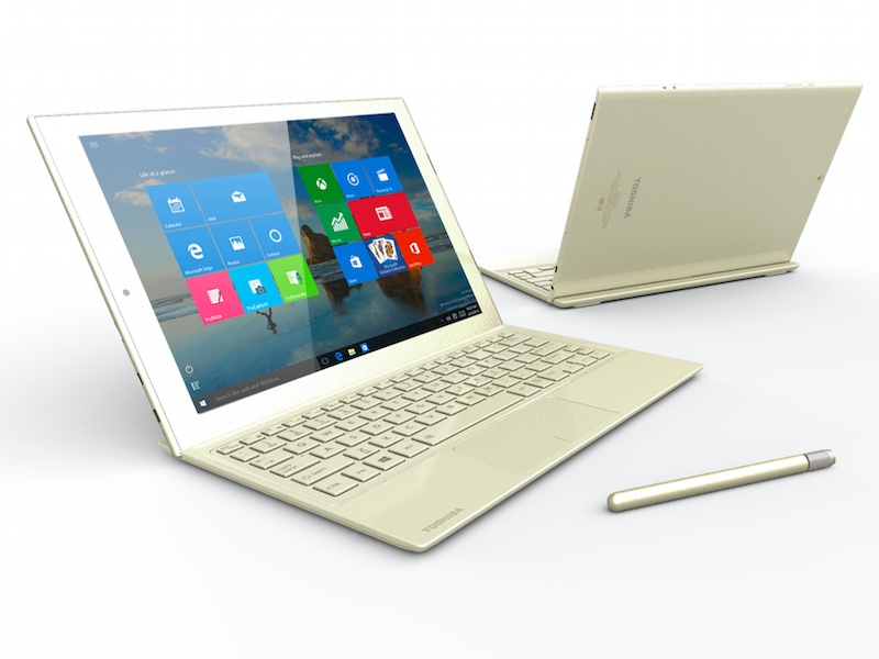Toshiba DynaPad Tablet With 12-Inch Display, Windows 10 Launched at CES 2016