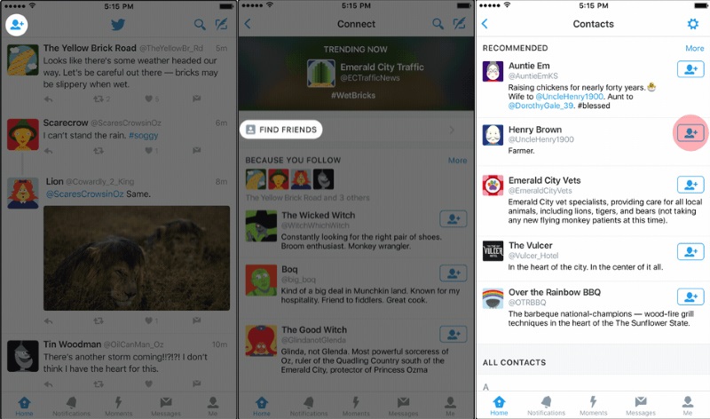 Twitter Makes Following Accounts Easier With New Connect Tab