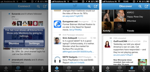 Twitter for iOS, Android updated with new Search button and performance