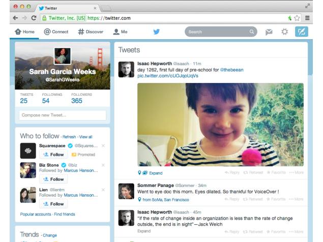 Twitter redesigns desktop website to look, feel like its ...