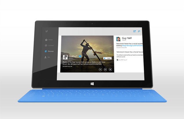 Twitter for Windows 8 released, brings Snap view, Share charm and more