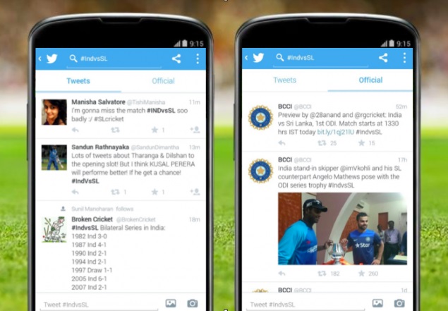 Twitter Partners BCCI for India-Sri Lanka Cricket Series Timeline
