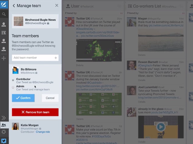 Twitter Finally Improves Account Sharing With TweetDeck Teams