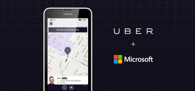 Uber Re-Launches Windows Phone App With the 'Complete Experience'