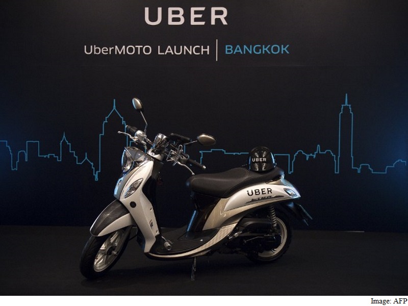 Uber Starts Bike Taxi Service in Bangkok