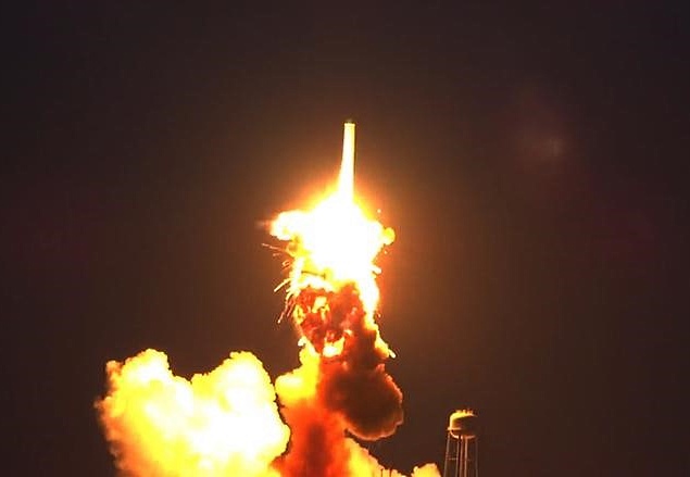 Orbital's Antares Rocket Explosion Probe Said to Find Debris in Engine