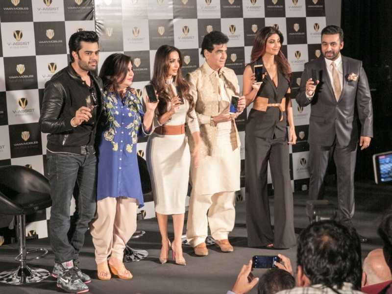 Viaan Mobiles With V-Assist Service Launched by Shilpa Shetty, Raj Kundra