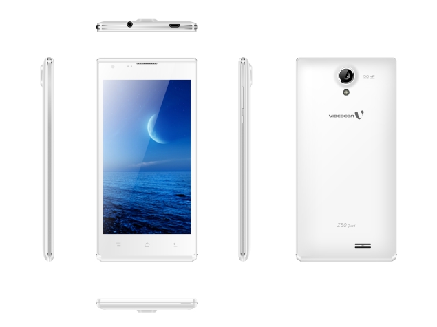 Videocon Infinium Z50 Quad With Android 4.4.2 KitKat Launched at Rs. 7,349