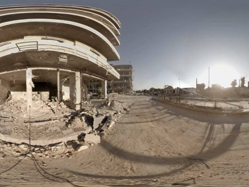 With Virtual Reality, a 360-Degree View Inside Syria
