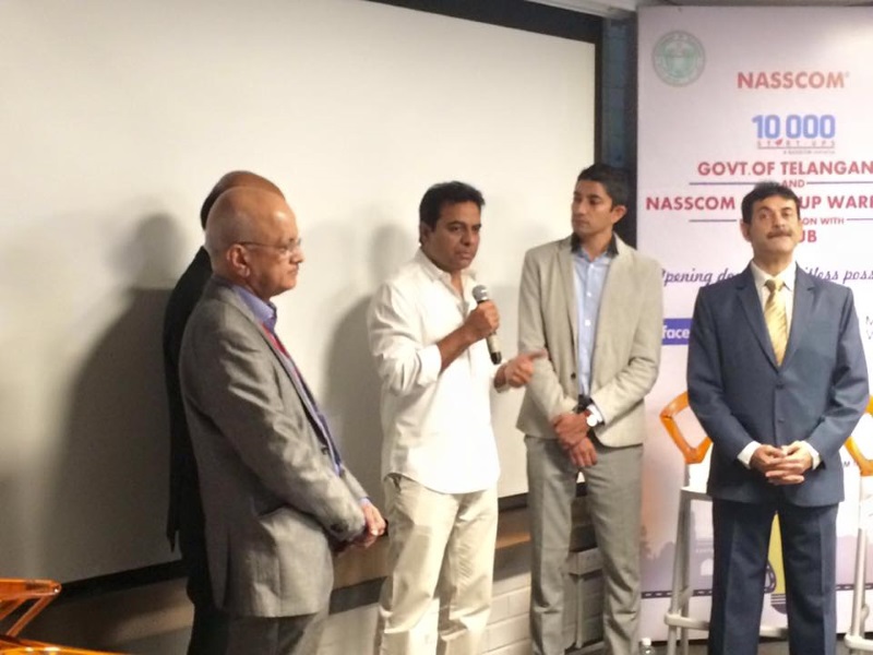 Nasscom Inaugurates T-Hub Startup Warehouse in Hyderabad