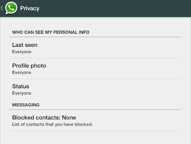 WhatsApp for Android users can now hide 'last seen' notification