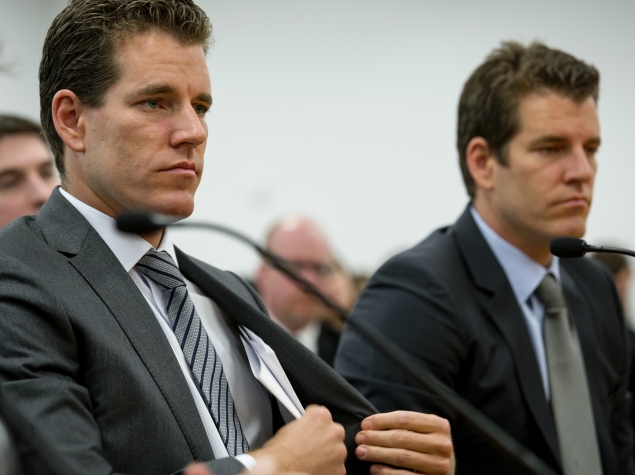 Winklevoss twins launch 'Winkdex' Bitcoin index