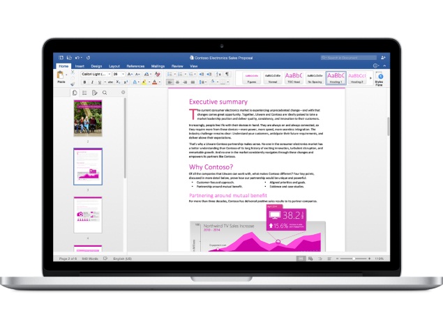 Microsoft word for mac