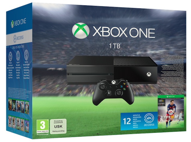  Microsoft Unveils FIFA 16 Xbox One Bundles With Early Access to Game