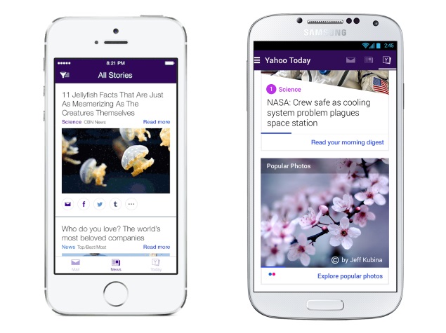 Yahoo Mail App Update Brings News, Search, and More