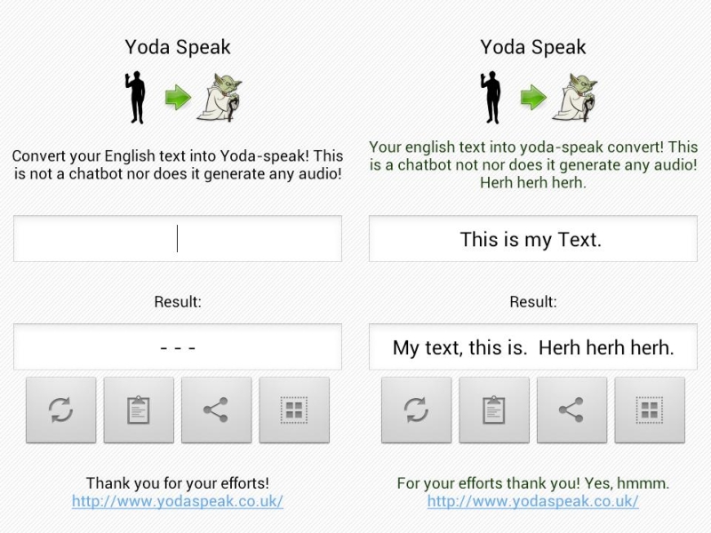 yoda text to speech