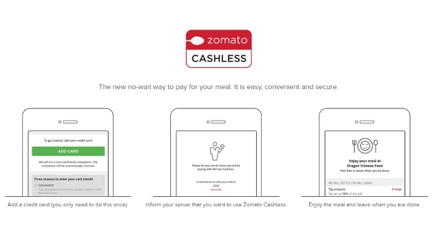 Zomato Rolls Out Cashless Restaurant Payments in Dubai