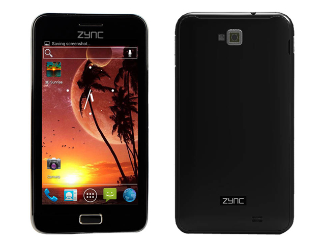 5-inch Zync Cloud Z5 now shipping with dual-core processor, Android 4.0 for Rs. 11,990