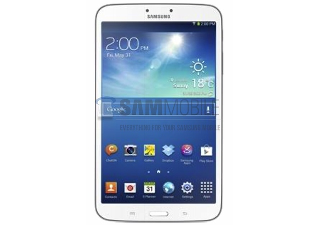 Galaxy Tab 3 8.0 image and specifications leaked
