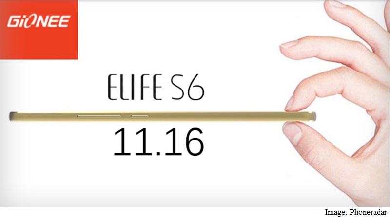 Gionee Elife S6 Set to Launch at November 16 Event