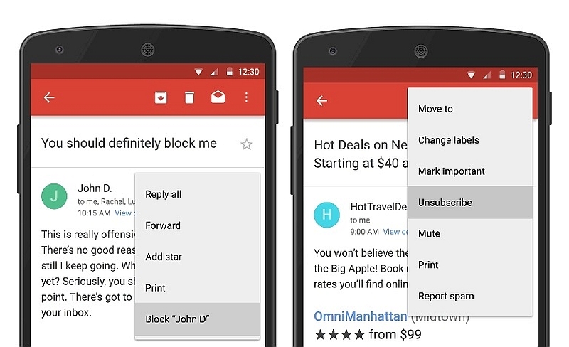 how to unblock email id in gmail