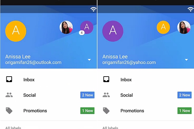 2 gmail accounts on android phone