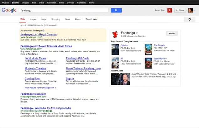 Google search results to now include App Activities thanks to Google+