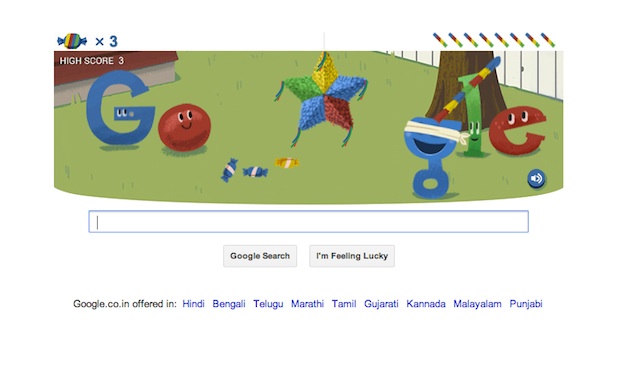 Google's 15th birthday celebrated by interactive doodle