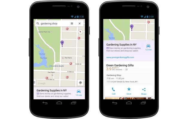 Google Maps for Android and iOS will now show ads after you perform a search