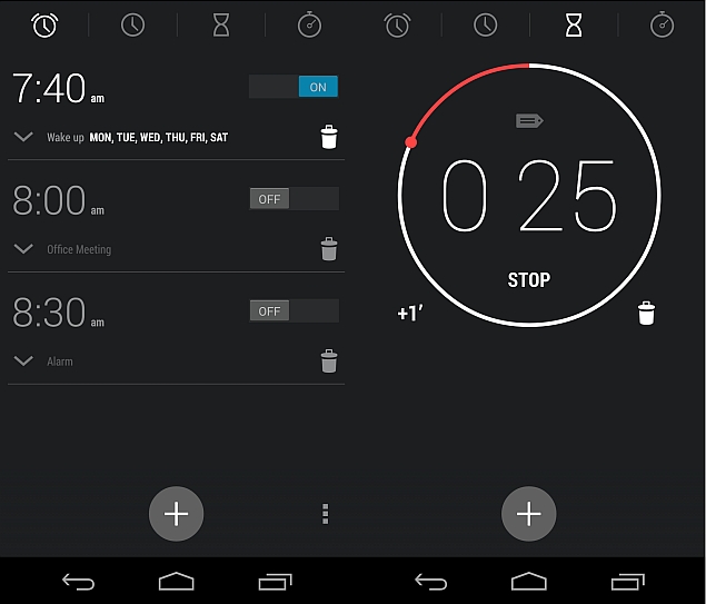 android alarm clock not working