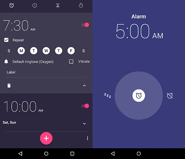 google alarm clock app