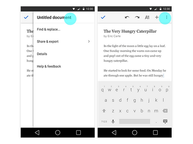 Google Docs, Slides, Sheets for Android Get New Editing Features and More