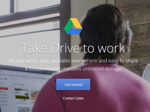 Google Unveils Drive for Work With Unlimited Storage and New Editing Tools