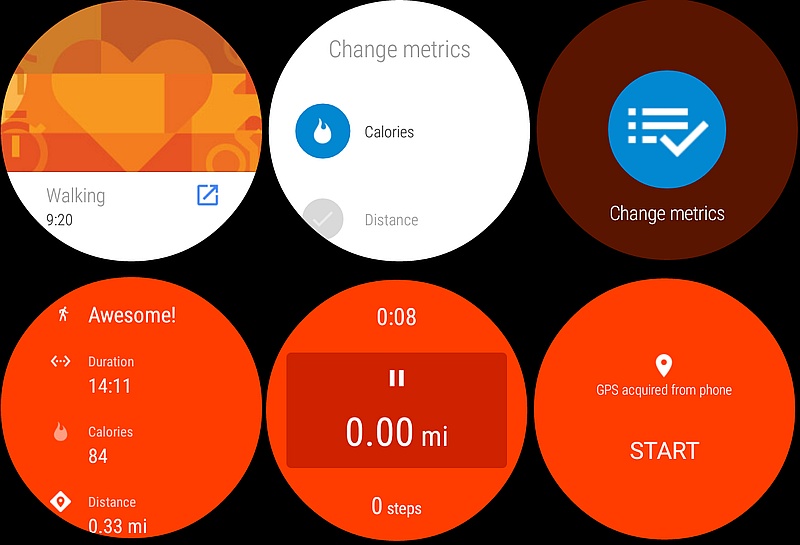 Google fit best sale gps tracking