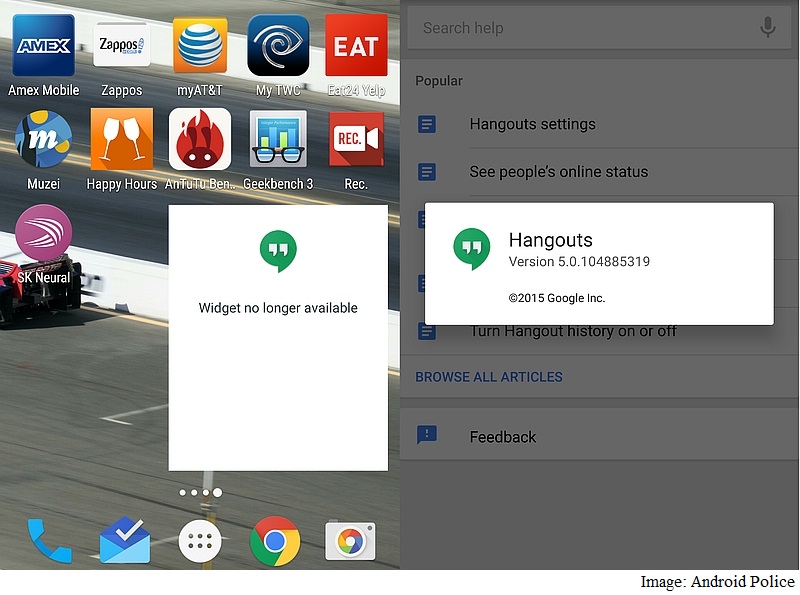 Google Hangouts 5.0 Update Brings Performance Improvements ...