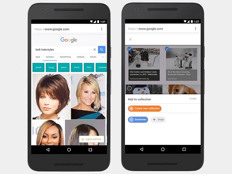 Google Search Now Lets Users Easily Save and Sort Images on Mobile