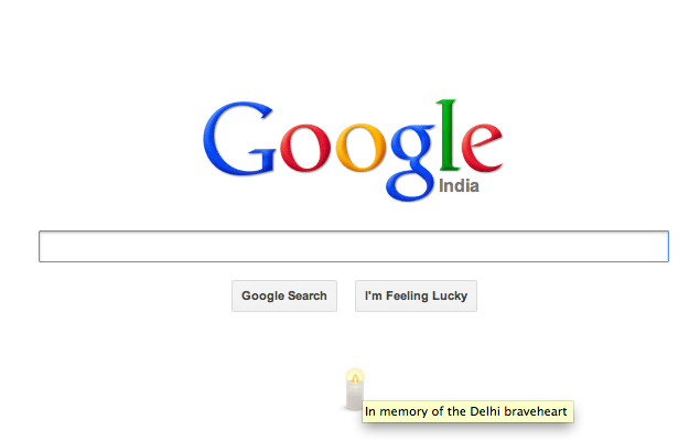 Google pays 'The Delhi braveheart' a tribute on India homepage
