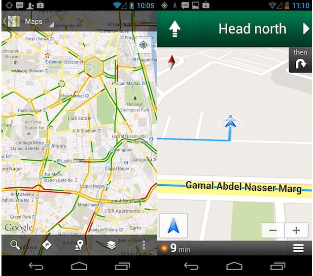 Google Maps gets live traffic updates, navigation in India